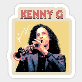 Kenny G Saxophone Sticker